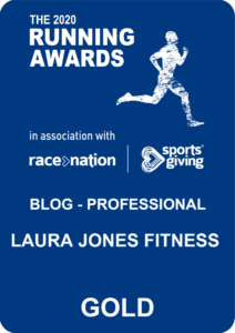 Running Awards - Professional Blogger - Gold Award